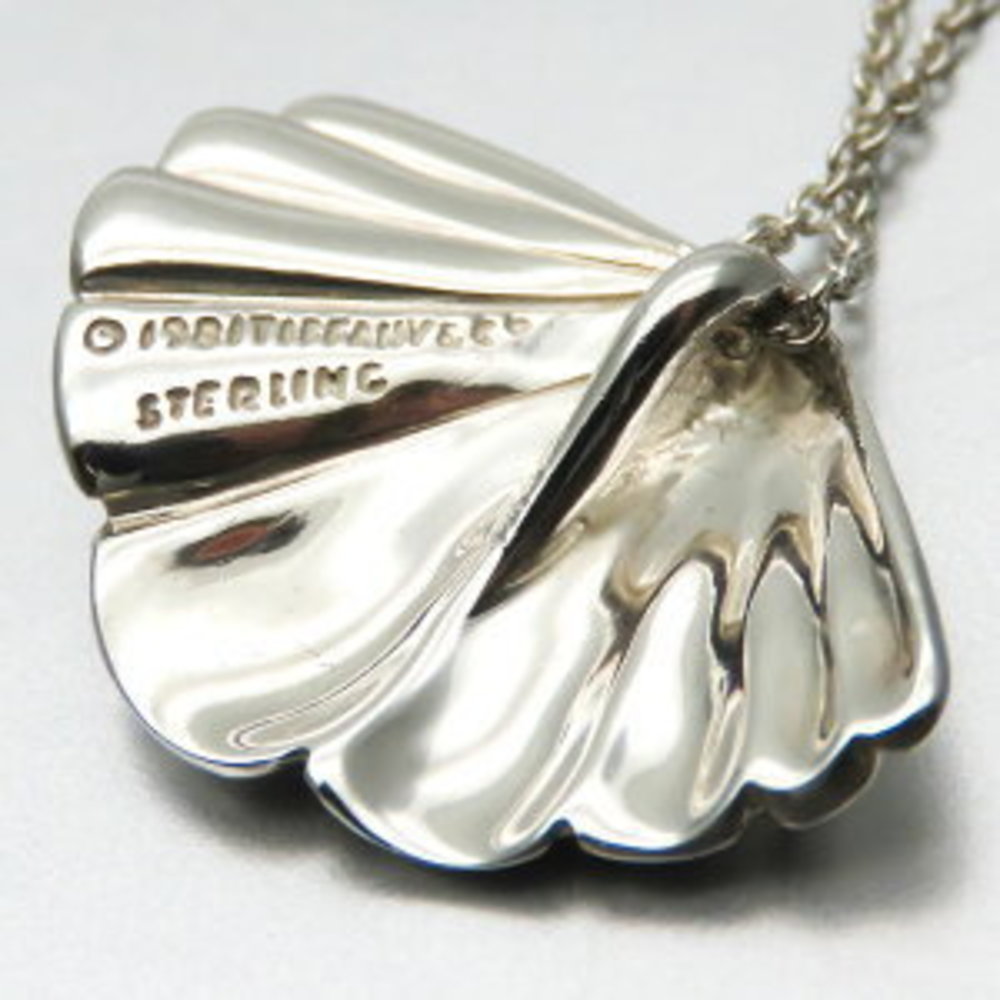 Tiffany Shell Necklace Silver Accessory - image 3